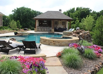 Outdoor Lighting Services project 9 in Dallas, TX by Stewart Lawncare & Landscape