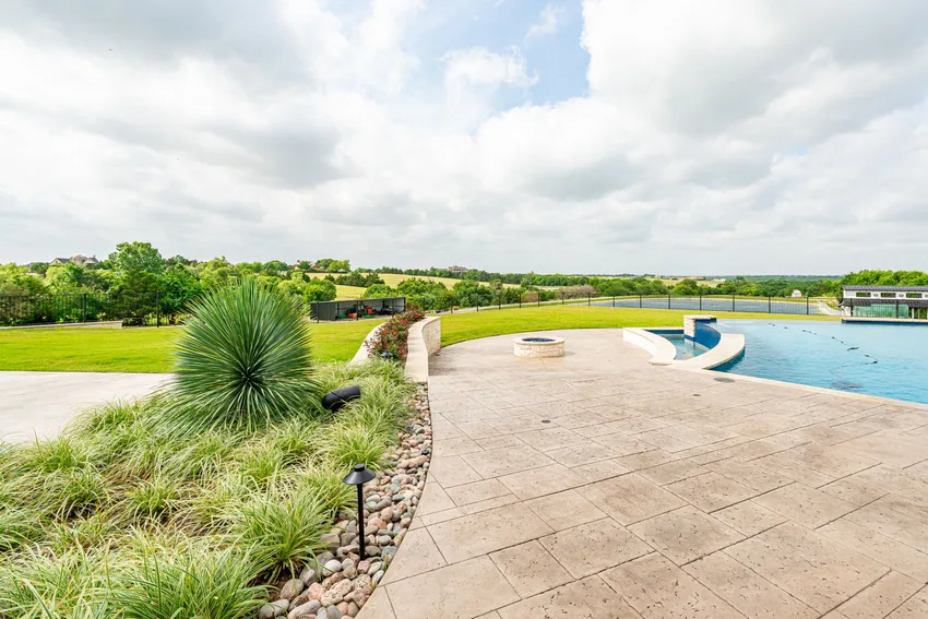 Stewart Lawncare landscape project — backyard makeover