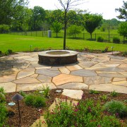 fire pit landscaping