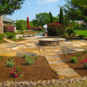 Fire Pit Pool Landscaping
