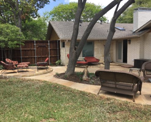 Oklahoma Flagstone Patio & Outdoor Kitchen