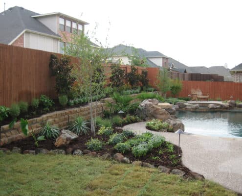pool landscape in Murphy TX