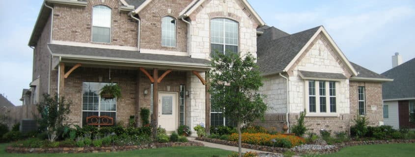 Front Yard Landscape in Murphy